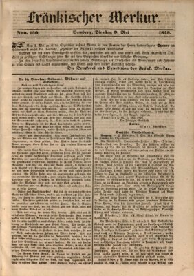 Fränkischer Merkur (Bamberger Zeitung) Dienstag 9. Mai 1848