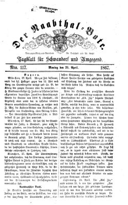 Der Naabthal-Bote Montag 29. April 1867