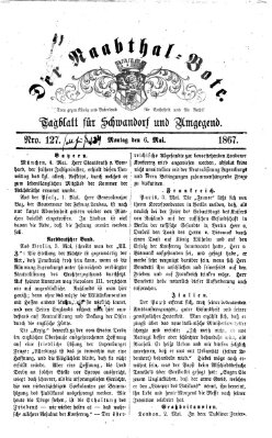 Der Naabthal-Bote Montag 6. Mai 1867