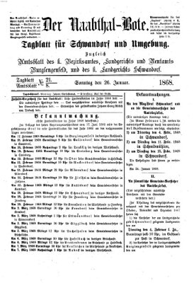 Der Naabthal-Bote Sonntag 26. Januar 1868