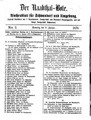 Der Naabthal-Bote Sonntag 9. Januar 1870