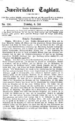 Zweibrücker Tagblatt Dienstag 6. Juli 1869