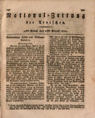 National-Zeitung der Deutschen