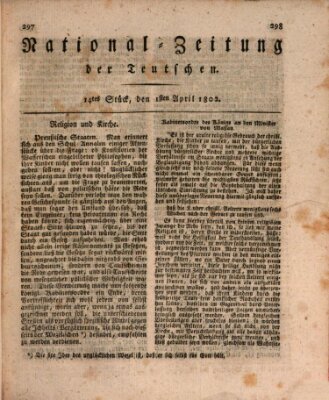 National-Zeitung der Deutschen