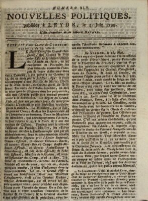 Nouvelles politiques (Nouvelles extraordinaires de divers endroits) Dienstag 4. Juni 1799