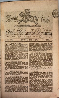 Frankfurter Ober-Post-Amts-Zeitung Montag 4. Mai 1818