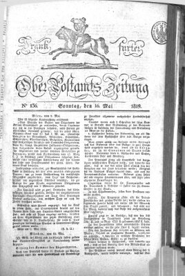 Frankfurter Ober-Post-Amts-Zeitung Sonntag 16. Mai 1819