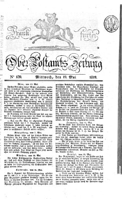 Frankfurter Ober-Post-Amts-Zeitung Mittwoch 19. Mai 1819