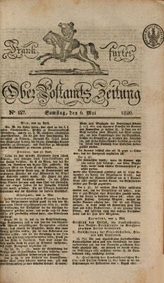 Frankfurter Ober-Post-Amts-Zeitung Samstag 6. Mai 1820