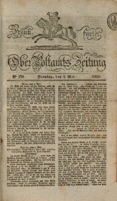 Frankfurter Ober-Post-Amts-Zeitung Dienstag 9. Mai 1820