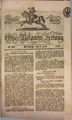 Frankfurter Ober-Post-Amts-Zeitung Mittwoch 4. Juni 1823