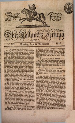 Frankfurter Ober-Post-Amts-Zeitung Montag 24. November 1823