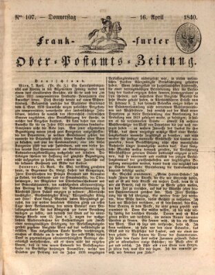 Frankfurter Ober-Post-Amts-Zeitung