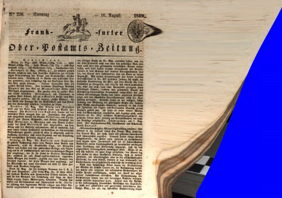 Frankfurter Ober-Post-Amts-Zeitung Sonntag 16. August 1840