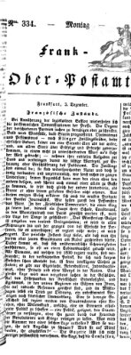 Frankfurter Ober-Post-Amts-Zeitung Montag 4. Dezember 1843