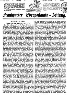 Frankfurter Ober-Post-Amts-Zeitung Montag 20. Oktober 1845