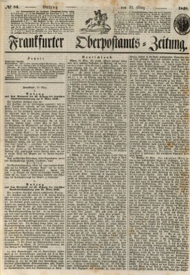 Frankfurter Ober-Post-Amts-Zeitung Freitag 24. März 1848