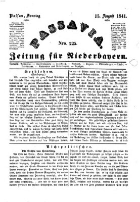 Passavia (Donau-Zeitung) Sonntag 15. August 1841