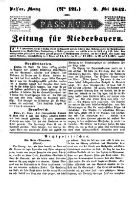 Passavia (Donau-Zeitung) Montag 2. Mai 1842