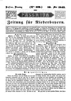Passavia (Donau-Zeitung) Dienstag 10. Mai 1842
