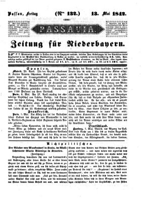 Passavia (Donau-Zeitung) Freitag 13. Mai 1842