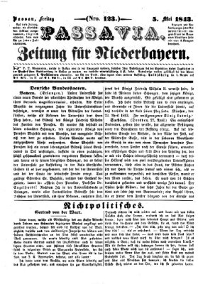 Passavia (Donau-Zeitung) Freitag 5. Mai 1843