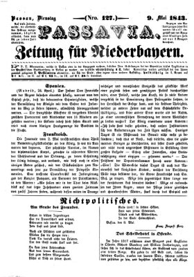 Passavia (Donau-Zeitung) Dienstag 9. Mai 1843