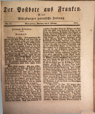 Der Postbote aus Franken Montag 6. Februar 1832