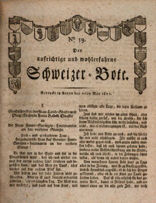 Der aufrichtige und wohlerfahrene Schweizer-Bote (Der Schweizer-Bote) Freitag 10. Mai 1805