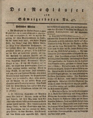 Der aufrichtige und wohlerfahrene Schweizer-Bote (Der Schweizer-Bote) Freitag 20. November 1807