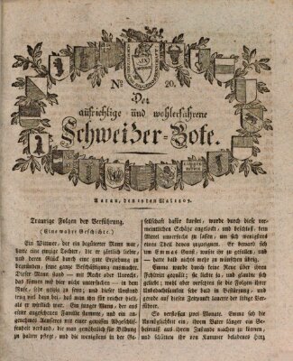 Der aufrichtige und wohlerfahrene Schweizer-Bote (Der Schweizer-Bote) Freitag 19. Mai 1809
