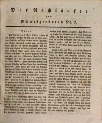 Der aufrichtige und wohlerfahrene Schweizer-Bote (Der Schweizer-Bote) Donnerstag 15. Februar 1810