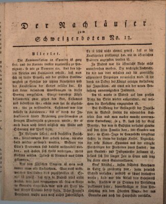 Der aufrichtige und wohlerfahrene Schweizer-Bote (Der Schweizer-Bote) Donnerstag 30. März 1820