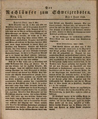 Der aufrichtige und wohlerfahrene Schweizer-Bote (Der Schweizer-Bote) Donnerstag 6. Juni 1822