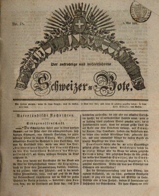 Der aufrichtige und wohlerfahrene Schweizer-Bote (Der Schweizer-Bote) Donnerstag 5. Mai 1831