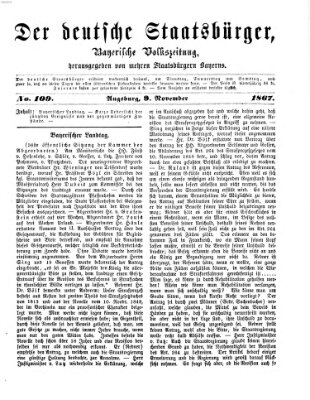 Der deutsche Staatsbürger Samstag 9. November 1867