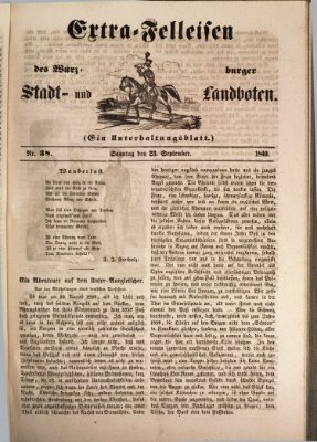 Würzburger Stadt- und Landbote Sonntag 23. September 1849