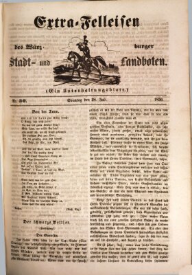 Würzburger Stadt- und Landbote Sonntag 28. Juli 1850