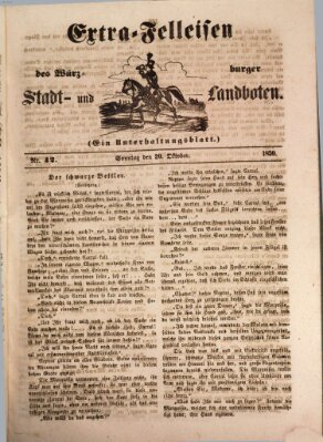 Würzburger Stadt- und Landbote Sonntag 20. Oktober 1850