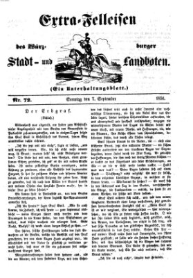 Würzburger Stadt- und Landbote Sonntag 7. September 1851