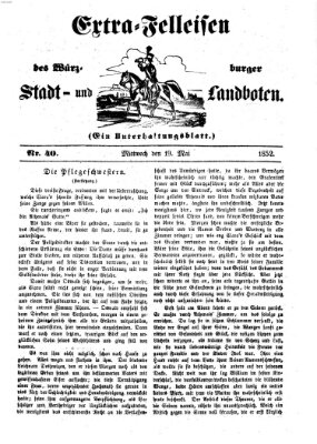 Würzburger Stadt- und Landbote Mittwoch 19. Mai 1852