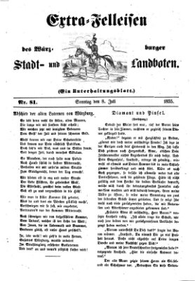 Würzburger Stadt- und Landbote Sonntag 8. Juli 1855