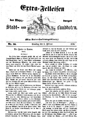 Würzburger Stadt- und Landbote Dienstag 5. Februar 1856
