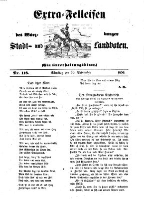 Würzburger Stadt- und Landbote Dienstag 30. September 1856