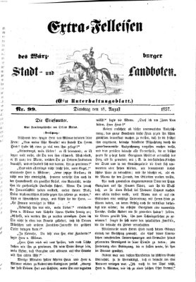 Würzburger Stadt- und Landbote Dienstag 18. August 1857