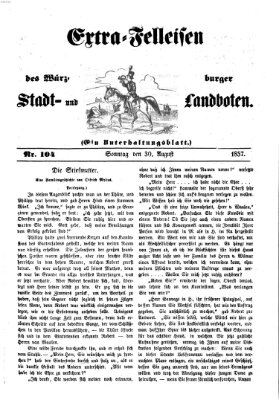 Würzburger Stadt- und Landbote Sonntag 30. August 1857