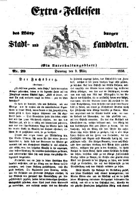 Würzburger Stadt- und Landbote Dienstag 9. März 1858