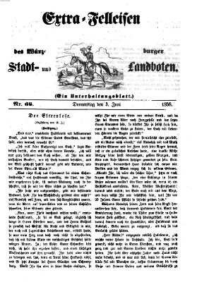 Würzburger Stadt- und Landbote Donnerstag 3. Juni 1858