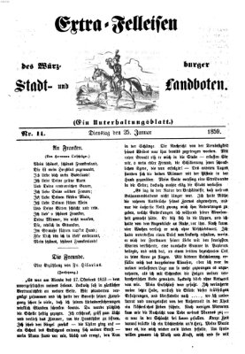 Würzburger Stadt- und Landbote Dienstag 25. Januar 1859