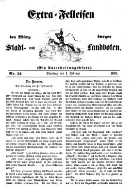 Würzburger Stadt- und Landbote Dienstag 1. Februar 1859